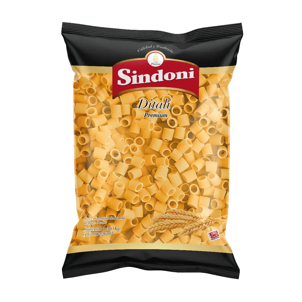 PASTA CORTA SINDONI PREMIUN DITALI 1Kg UND