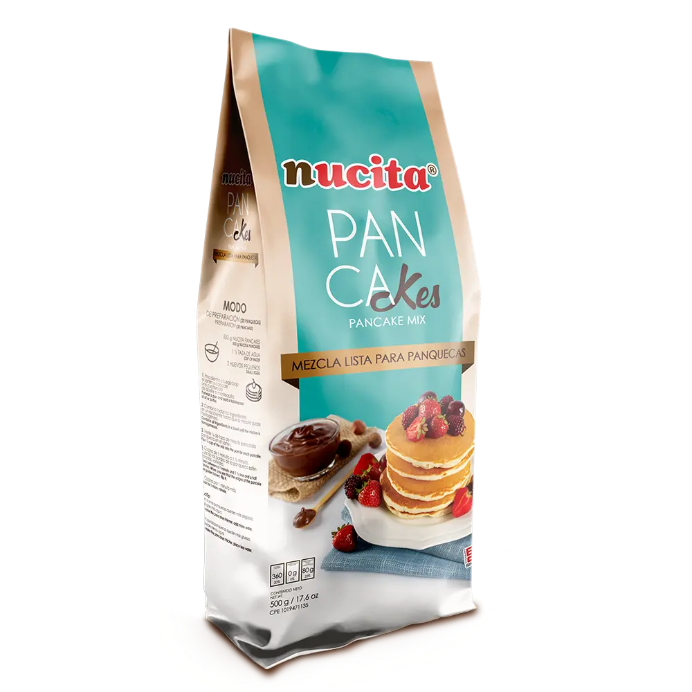 MEZCLA PANQUECAS NUCITA 500gr UND
