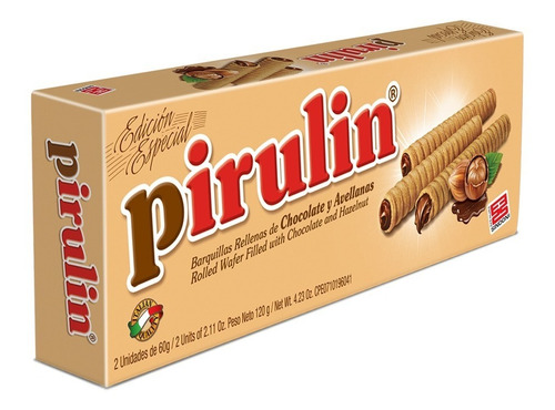 PIRULIN CHOCOLATE ESTUCHE LUJO 120gr UND