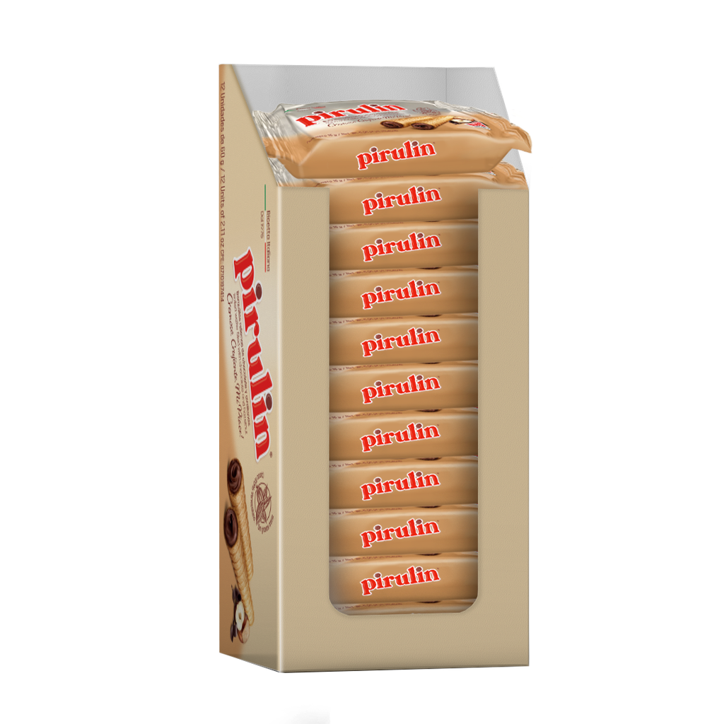 PIRULIN CHOCOLATE DISPENSADOR 60gr 1x12