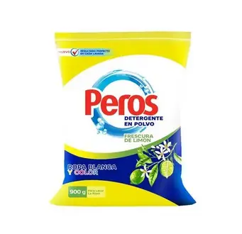 PEROS DETERGENTE EN POLVO LIMON 900GR
