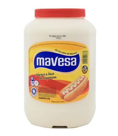 MAYONESA MAVESA ADEREZO 3.6KG 