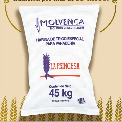 HARINA DE TRIGO PANADERIA PRINCESA 45Kg SACO 