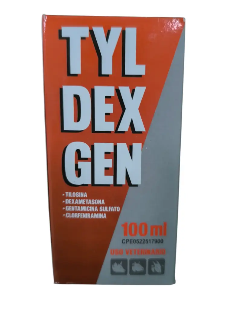 TYLDEXGEN 100ML (TILOSINA+GENTAMISINA+ DEXAMETASONA+CLORFENIRAMINA)