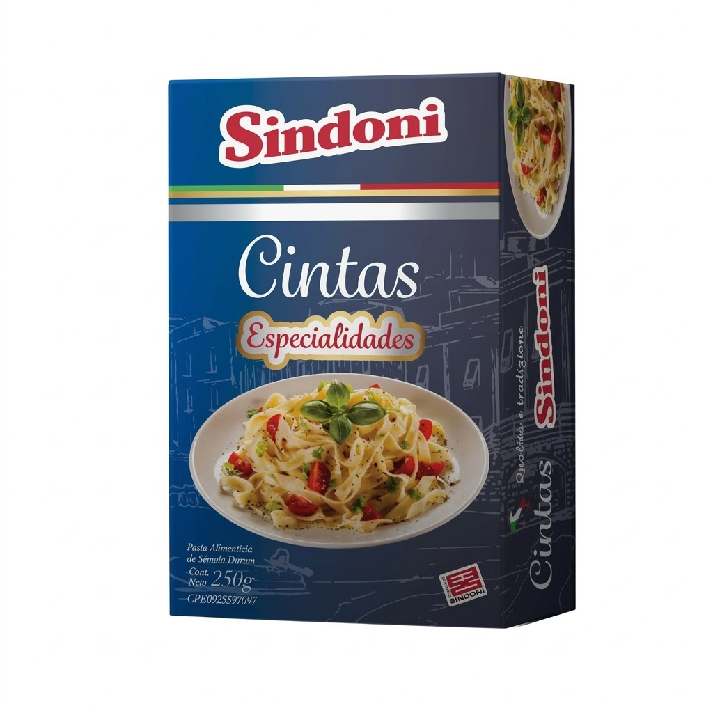 PASTA SINDONI CINTA ESPECIAL 250gr UND 
