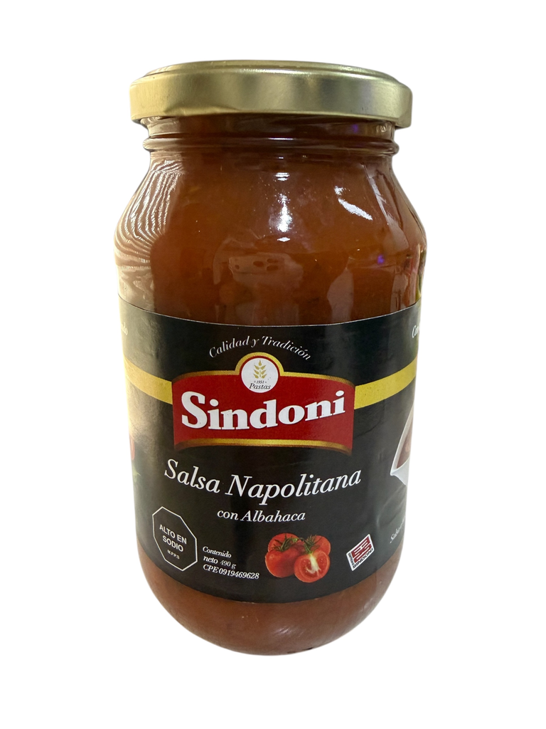 SALSA NAPOLITANA SINDONI 490GR