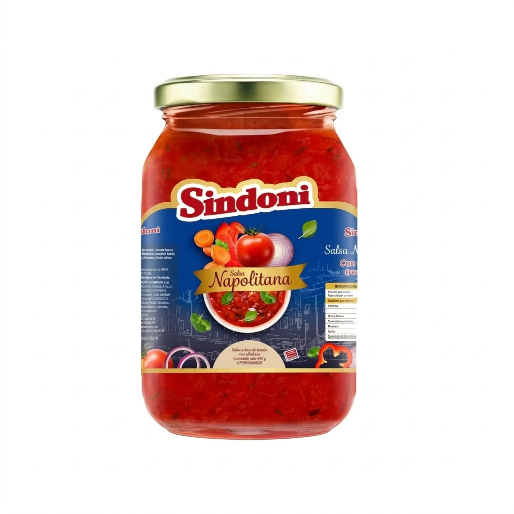 SALSA NAPOLITANA SINDONI 490GR
