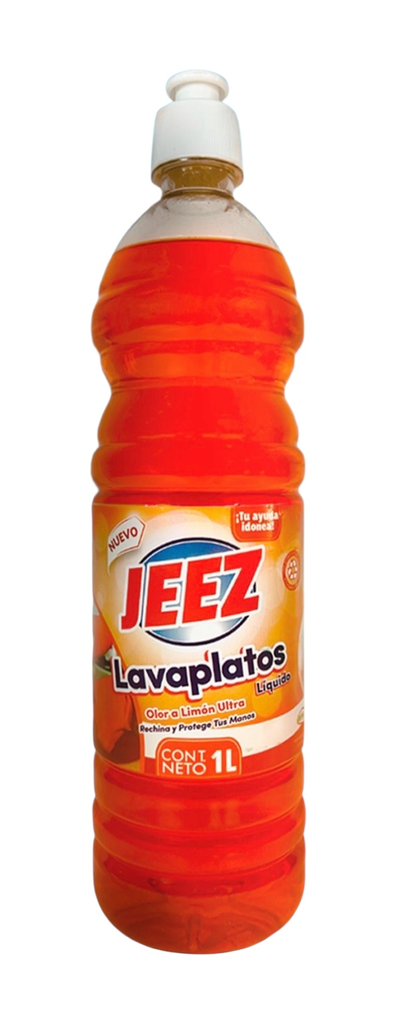 LAVAPLATOS LIQUIDO JEEZ LIMON 1L