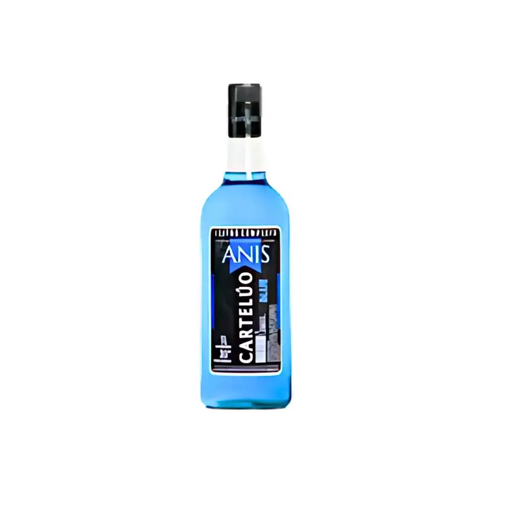 ANIS CARTELUO AZUL1L VIDRIO