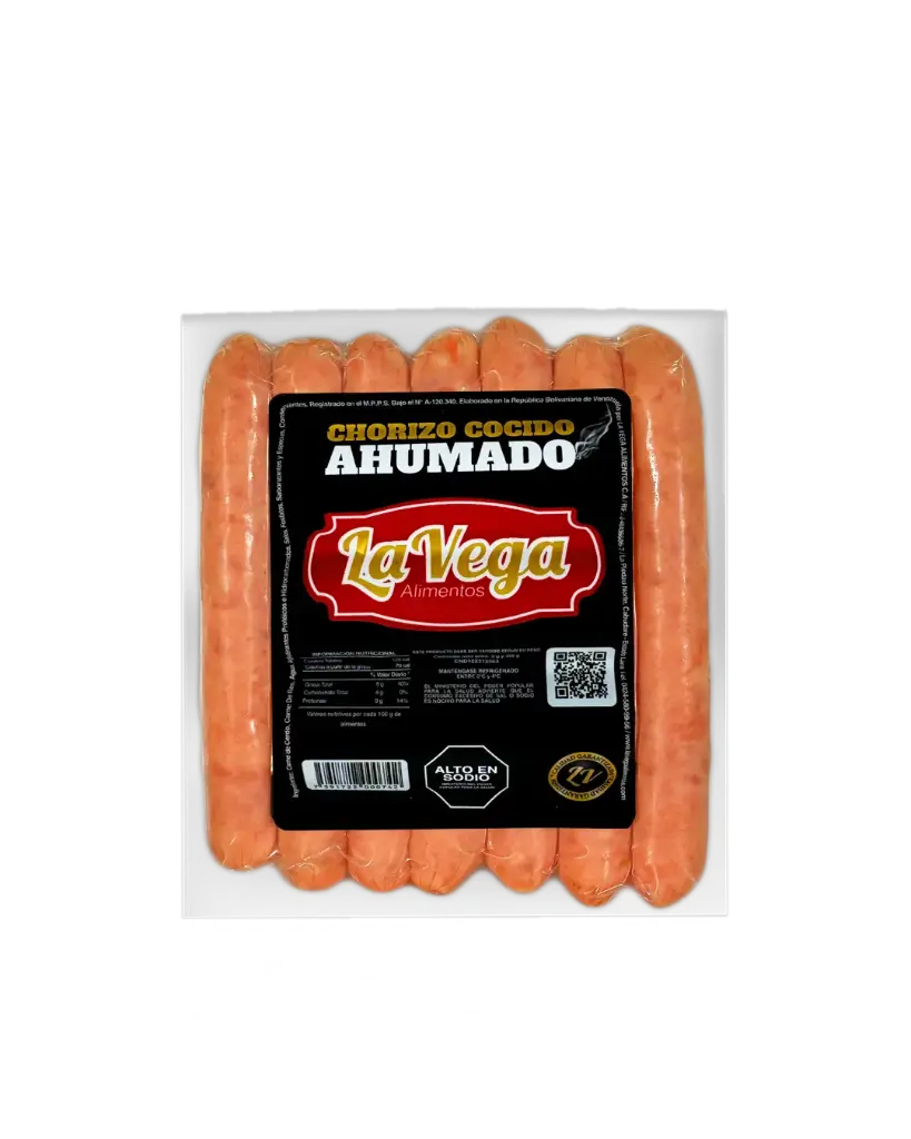 CHORIZO AHUMADO LA VEGA PAQUETE 1X7