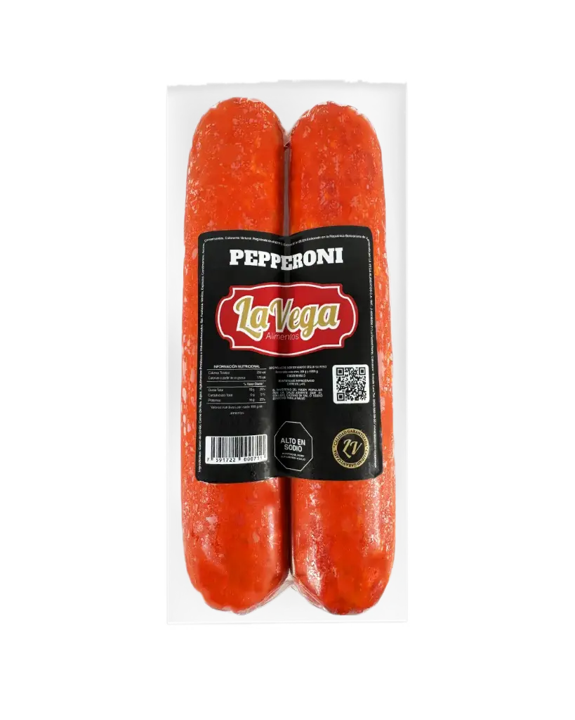 PEPERONI LA VEGA PAQUETE 1X2