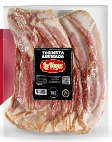 TOCINETA REBANADA LA VEGA PAQ 1Kg