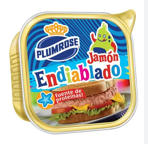 JAMON ENDIABLADO PLUMROSE 110gr UND