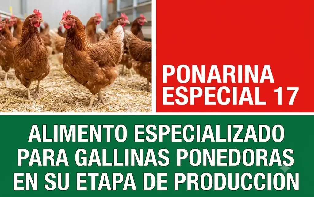 ALIMENTO PROTINAL PONARINA 17% 40Kg