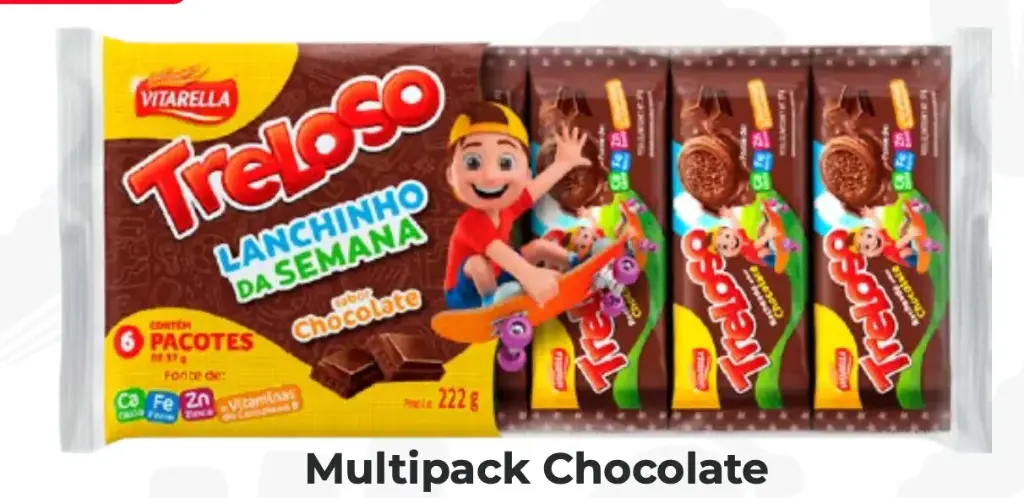 TRELOSO MULTIPACK 1X6 CHOCOLATE