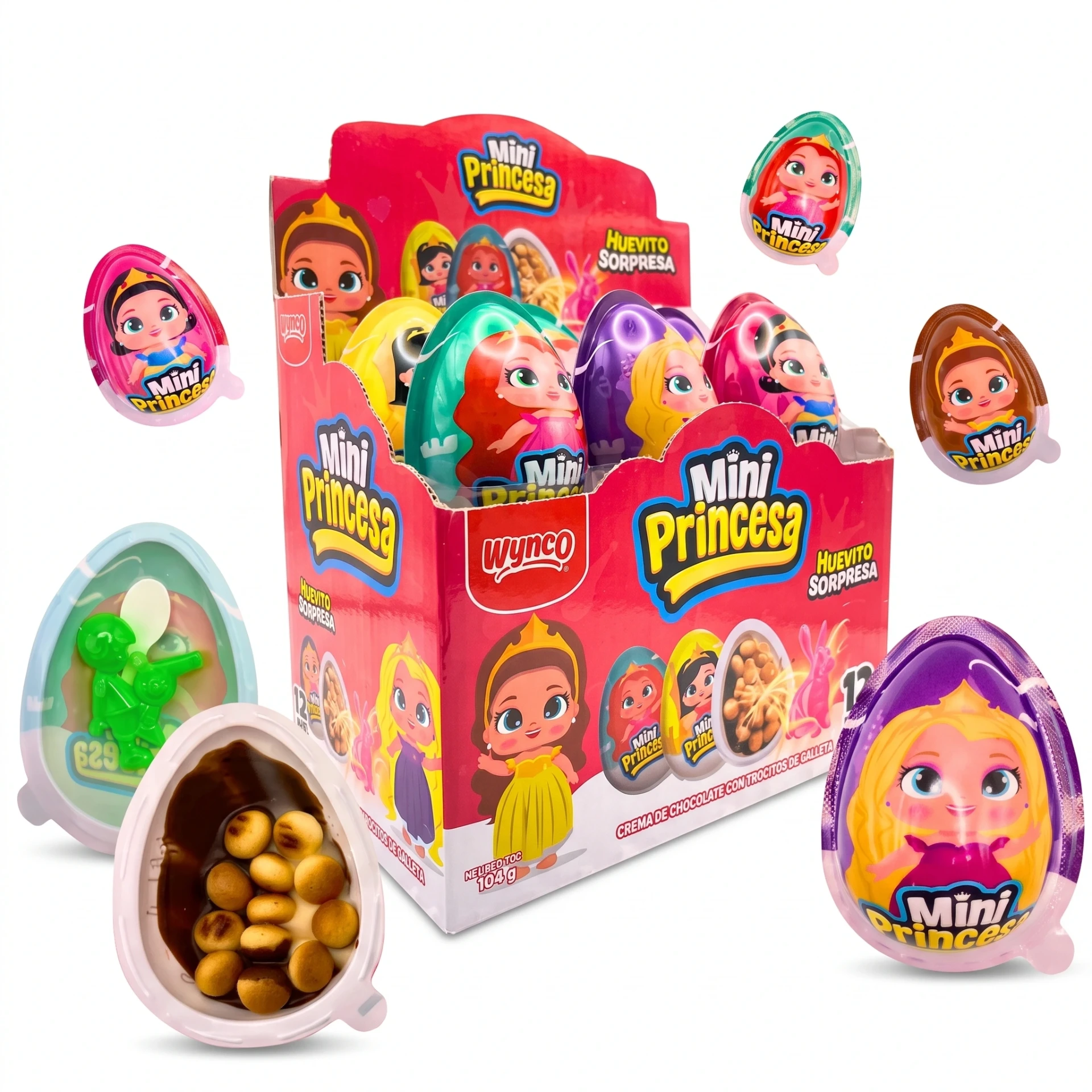 HUEVITO GRANDE MINI PRINCESA X 12U