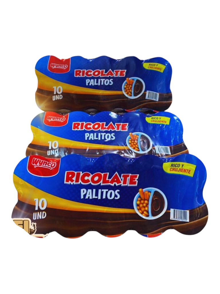 RICOLATE PALITOS DISPLAY X10