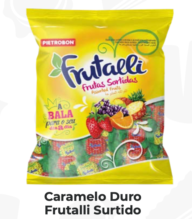 CARAMELO DURO FRUTALLI SURTIDO 34P X 250G
