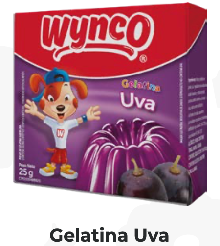 GELATINA WYNCO UVA 25gr UND