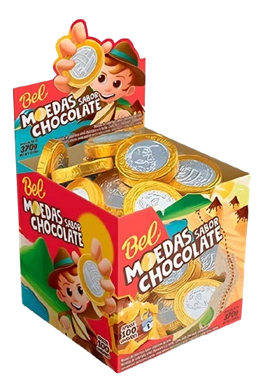 MONEDAS CHOCOLATE 370gr UND