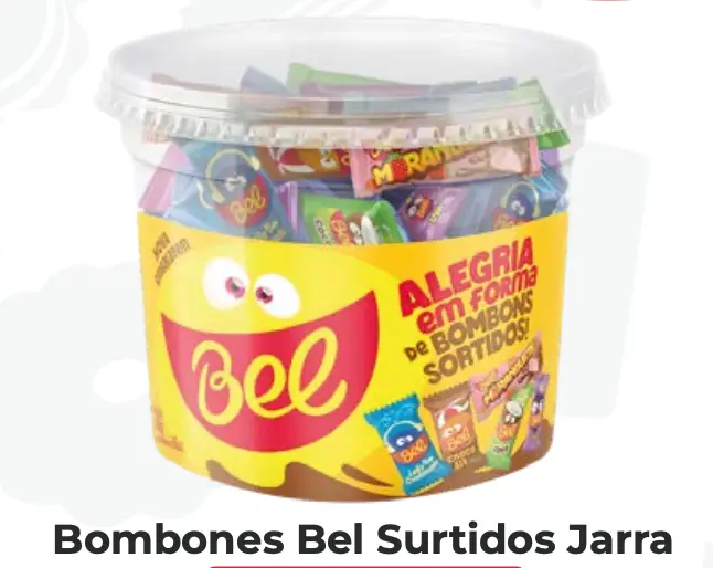 BOMBONES BEL SURTIDO JARRA 50UND