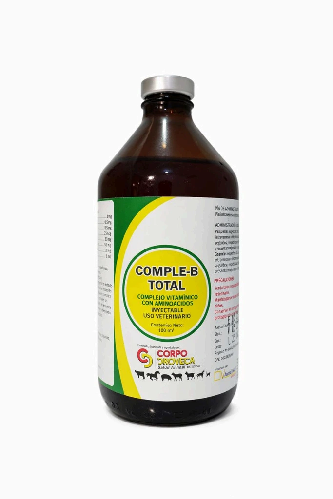 COMPLE B TOTAL 500ML DROVECA (COMPLEJO VITAMINICO + AMINOACIDOS)