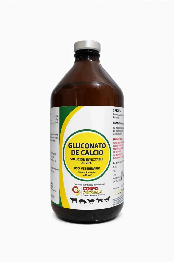 GLUCONATO DE CALCIO 20% DROVECA 480ML