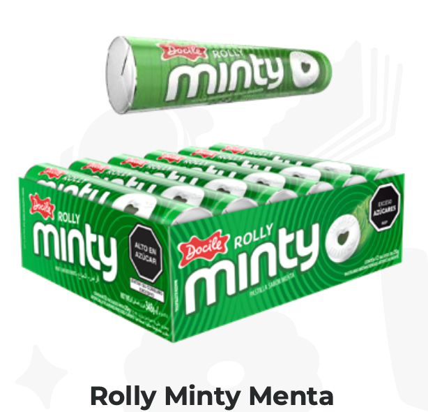 ROLLY MINTY MENTA DISPLAY X12