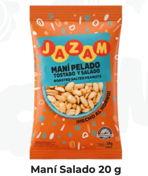 MANI SALADO 20gr RISTRA X24