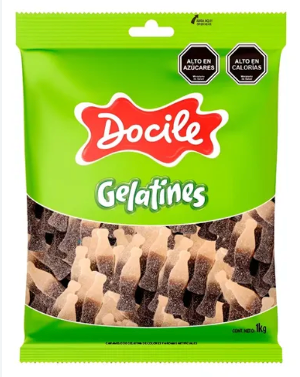 GOMITAS DOCILE BOLSA 1KG COCA COLA ACIDA