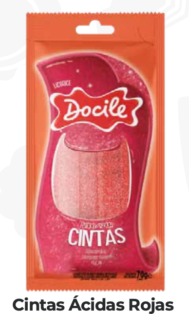 CINTAS STICKS ACIDOS COLORIDOS 70gr UND