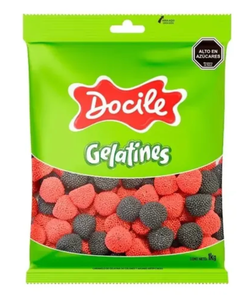GOMITAS DOCILE BOLSA 1KG MORA