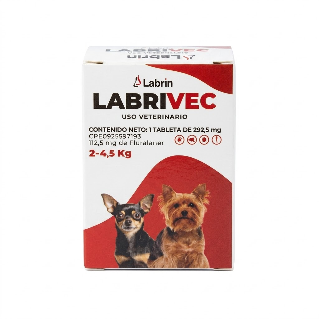 LABRIVEC (BRAVECTO) 2KG - 4.5KG
