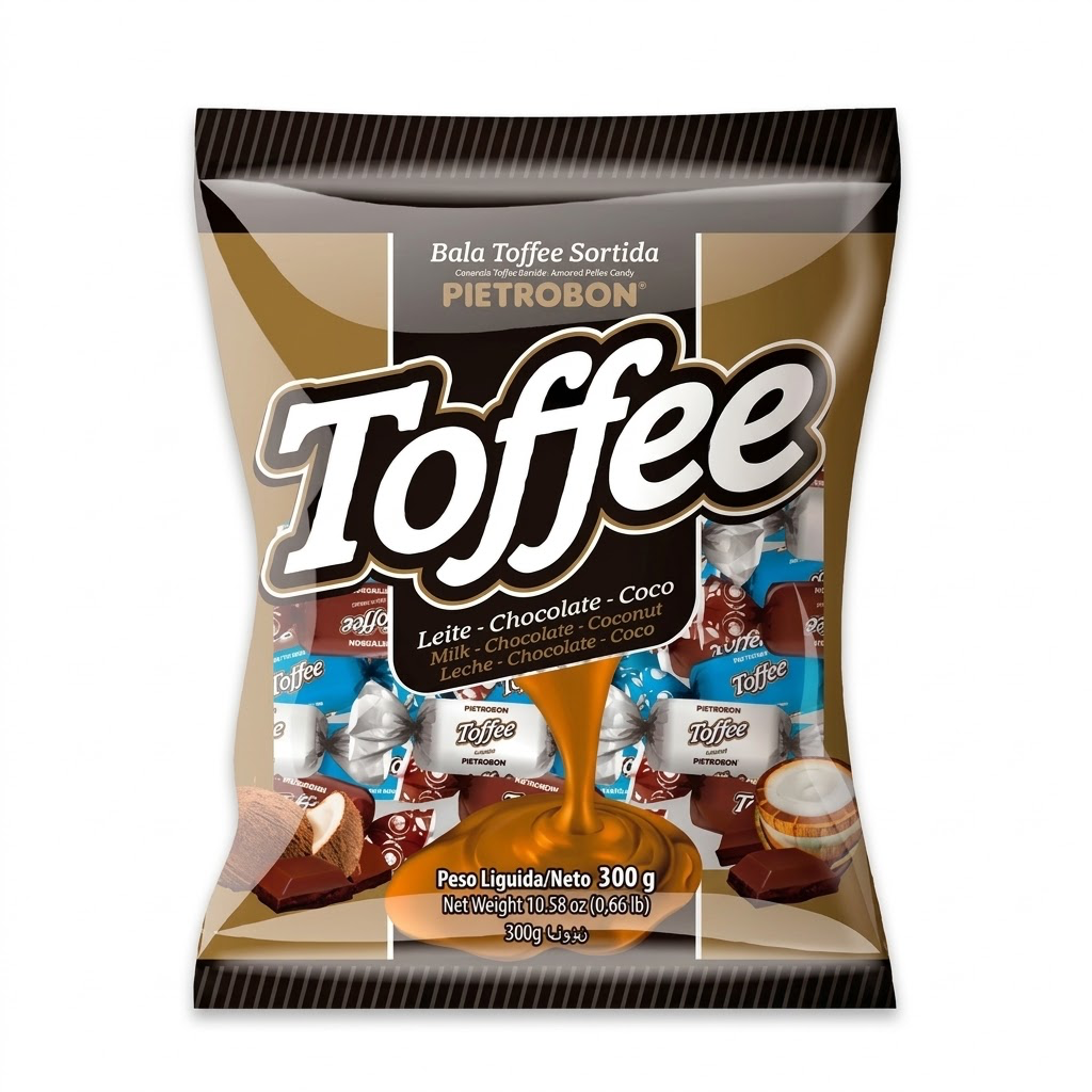 CARAMELO MASTICABLE TOFFEE 250gr