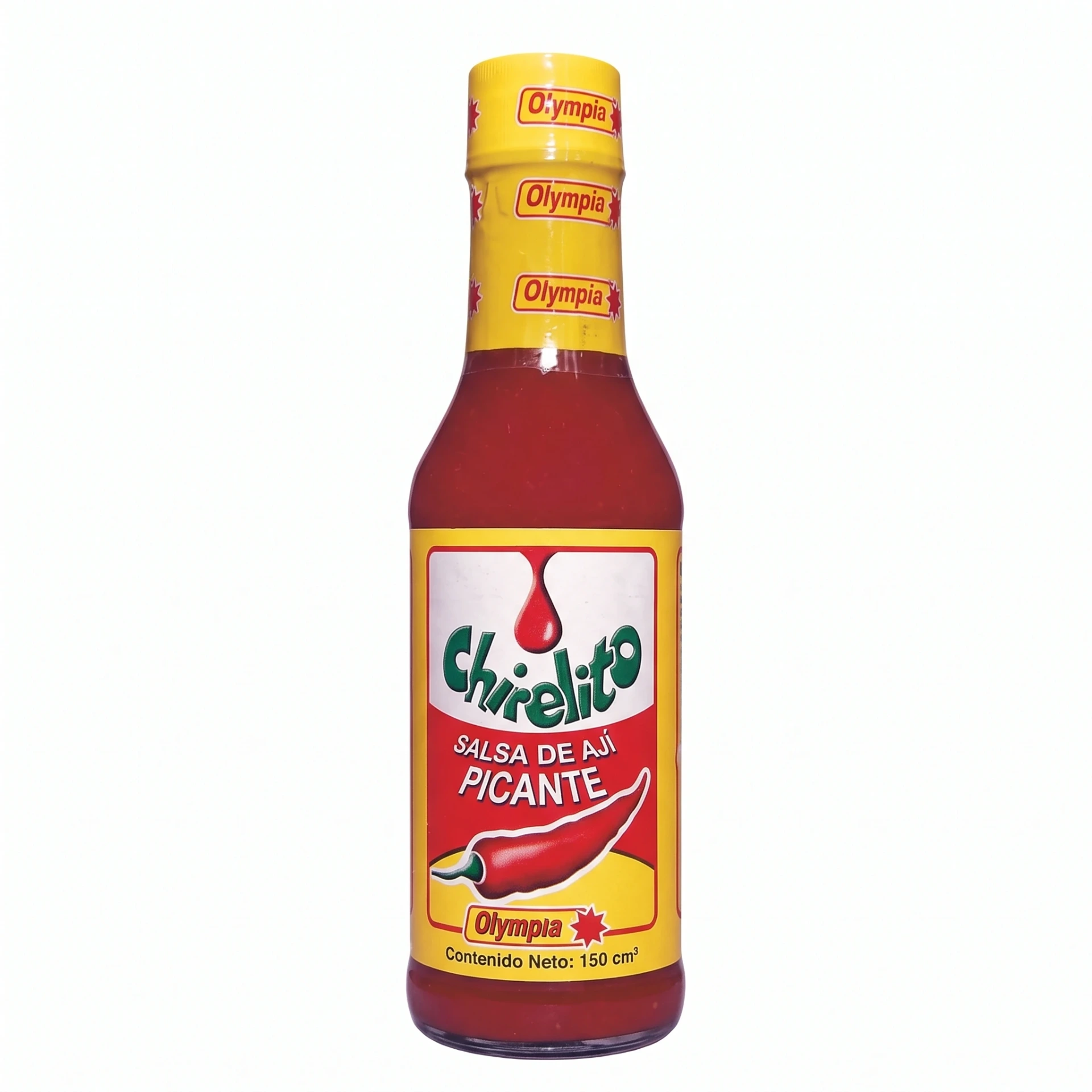 SALSA DE AJI PICANTE CHIRELITO 150ml UND OLYMPIA