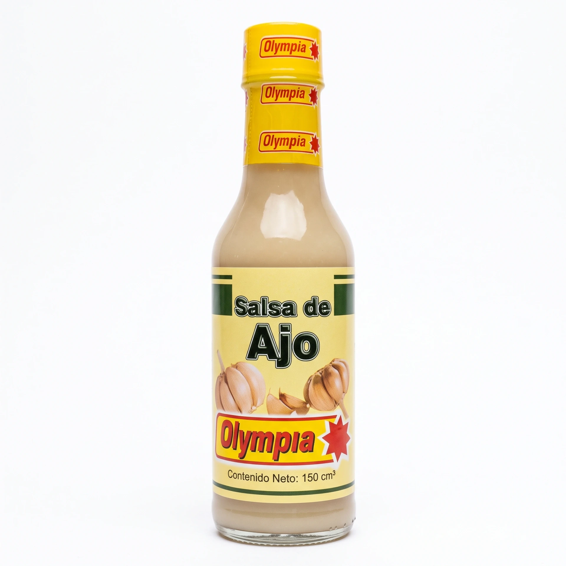 SALSA DE AJO OLYMPIA 150ml UND