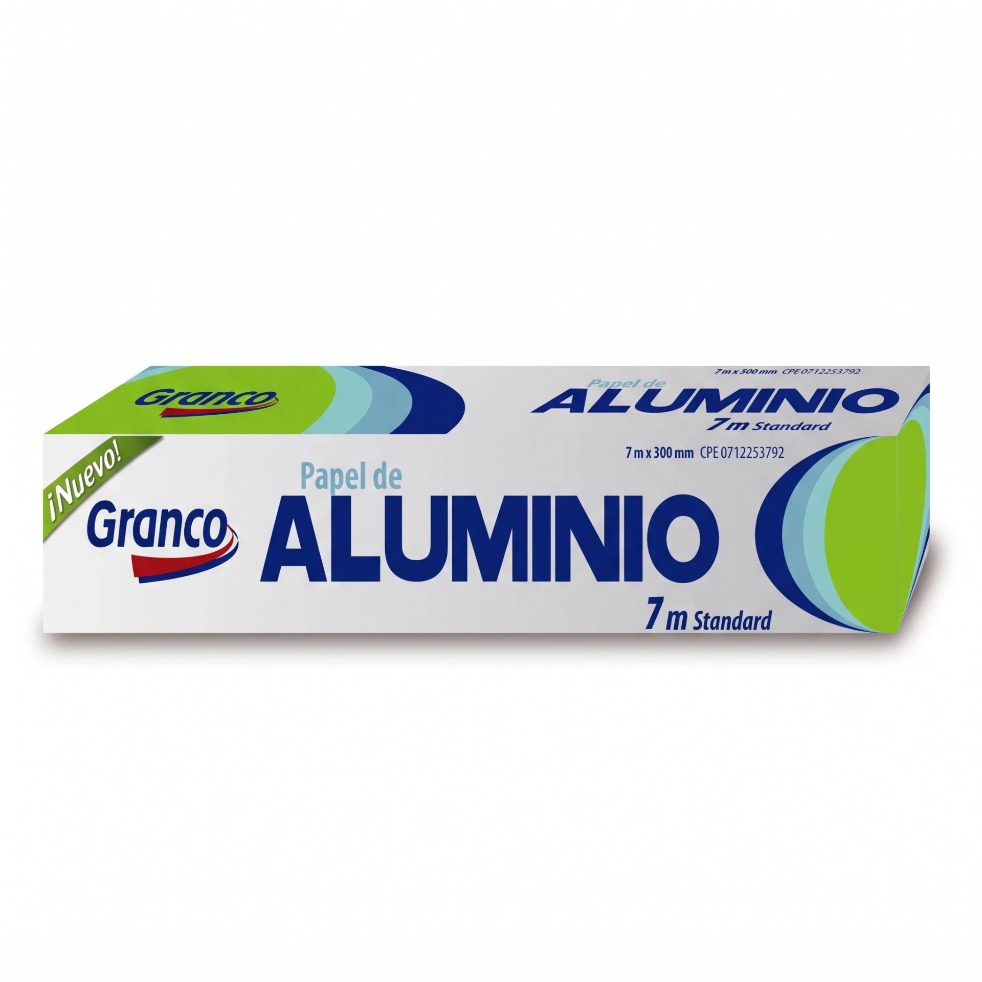 PAPEL ALUMINIO GRANCO 6M UND