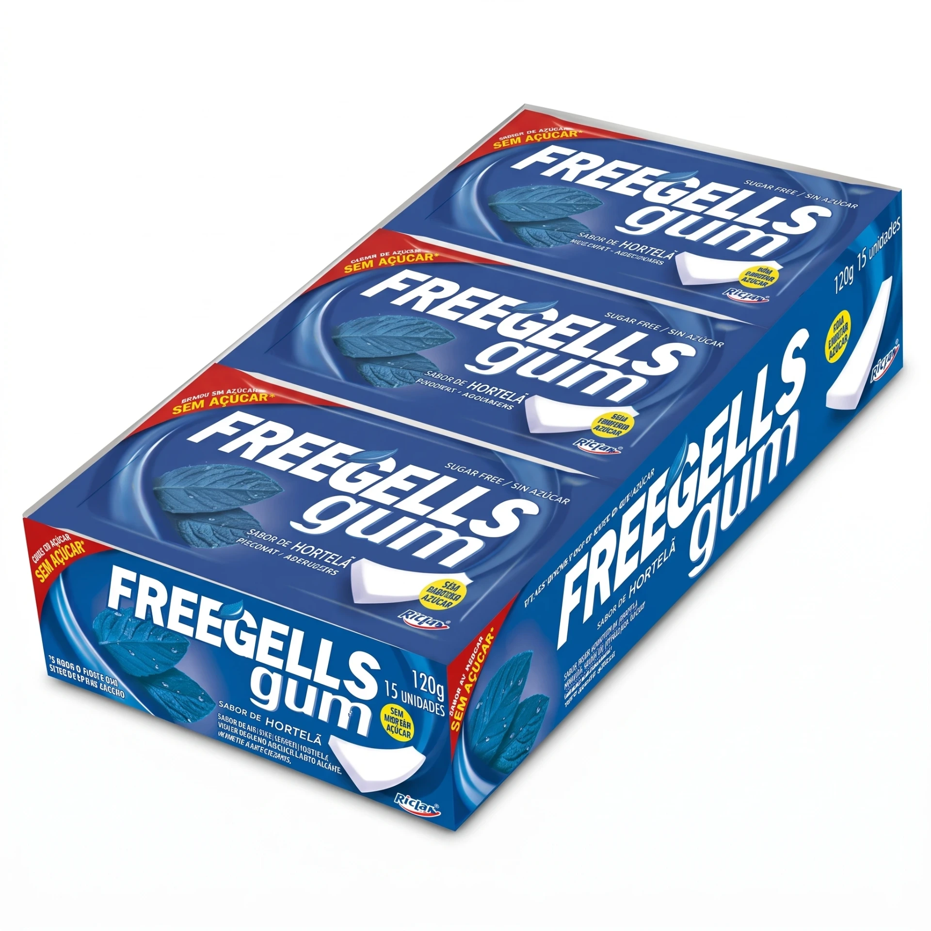 CHICLE FREEGELLS HIERBABUENA 12D X 15U