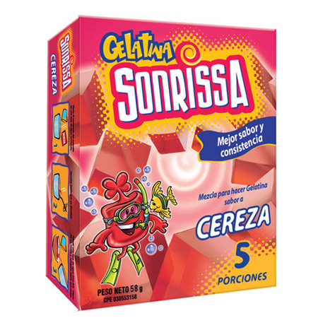 GELATINA SONRISSA  60gr UND