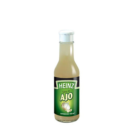 [384] SALSA DE AJO HEINZ 150ml UND