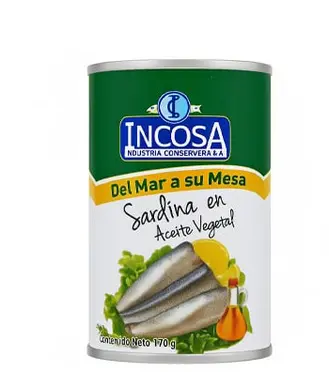[177] SARDINA OMEGA EN ACEITE EC 170gr UND