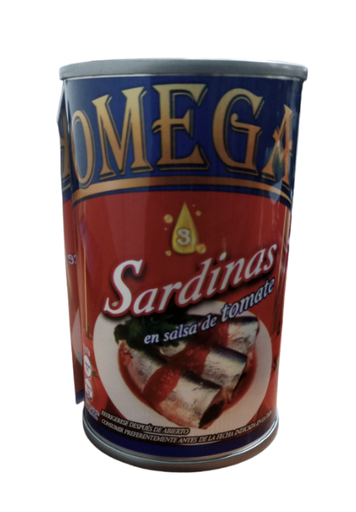 [176] SARDINA OMEGA EN TOMATE 170gr UND