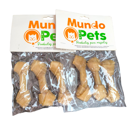 [264] HUESO DE CARNAZA PAQUETE 3 UND P/MASCOTAS