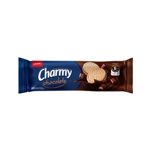 [444] GALLETA CHARMY 192gr CHOCOLATE UND