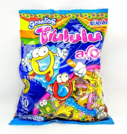 [253] GOMITAS TRULULU AROS X100 PAQ