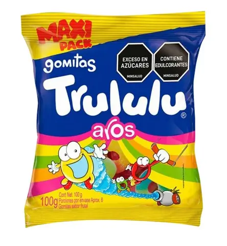 [253] GOMITAS TRULULU AROS X100 PAQ