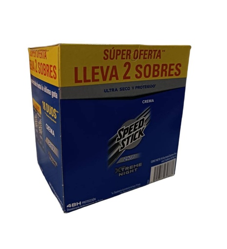 [298] DESODORANTE SPEED STICK 1X36 CAJA