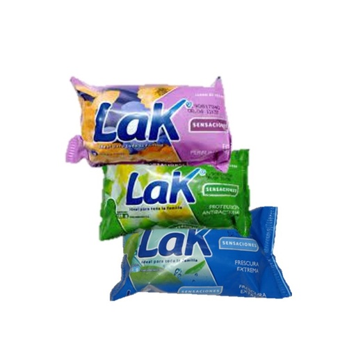 [607] JABON DE BAÑO LAK 115gr UND