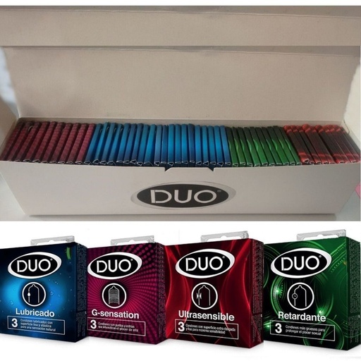 [300] PRESERVATIVO DUO UND