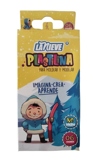 [389] PLASTILINA LA NIEVE X10 UND
